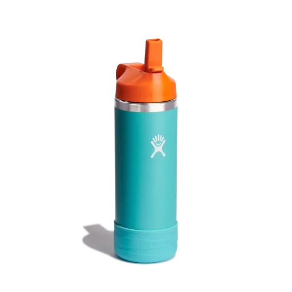 18oz (532mL) Kids Bottle with Straw Lid and Boot - Image 6