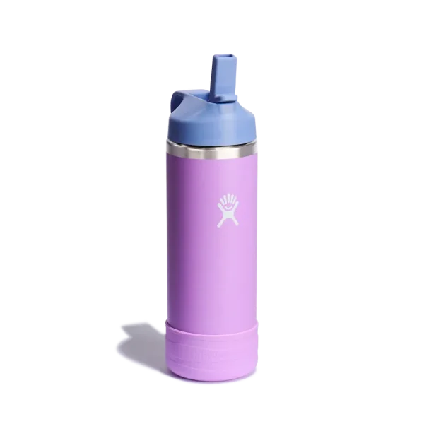 18oz (532mL) Kids Bottle with Straw Lid and Boot - Image 4
