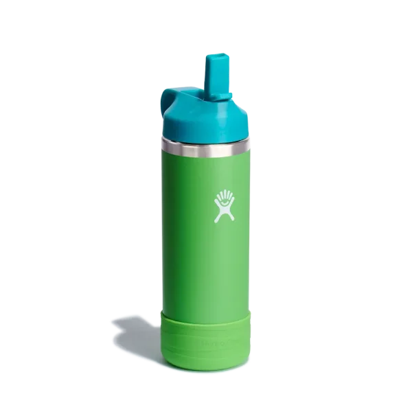 18oz (532mL) Kids Bottle with Straw Lid and Boot - Image 7