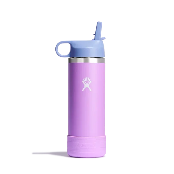 18oz (532mL) Kids Bottle with Straw Lid and Boot - Image 3
