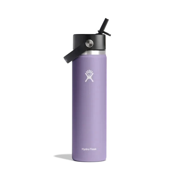24oz (710mL) Wide Mouth with Flex Straw Cap