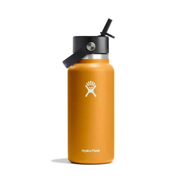 32oz (946mL) Wide Mouth with Flex Straw Cap - Image 2