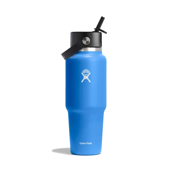 32oz (946mL) Wide Flex Straw Travel Bottle - Image 2