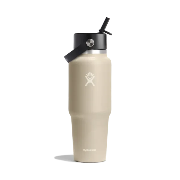 32oz (946mL) Wide Flex Straw Travel Bottle - Image 3