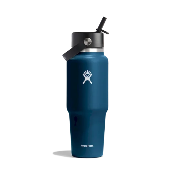 32oz (946mL) Wide Flex Straw Travel Bottle - Image 4