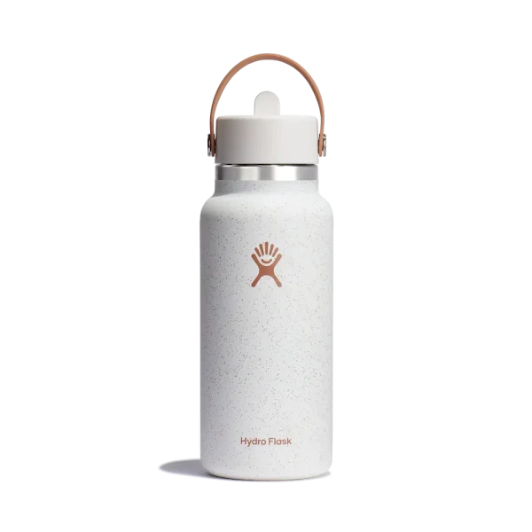 32oz (946mL) Wide Mouth with Flex Straw Cap Seasalt & Sandy