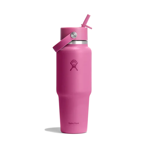32oz (946mL) Wide Flex Straw Travel Bottle Tonal - Image 3
