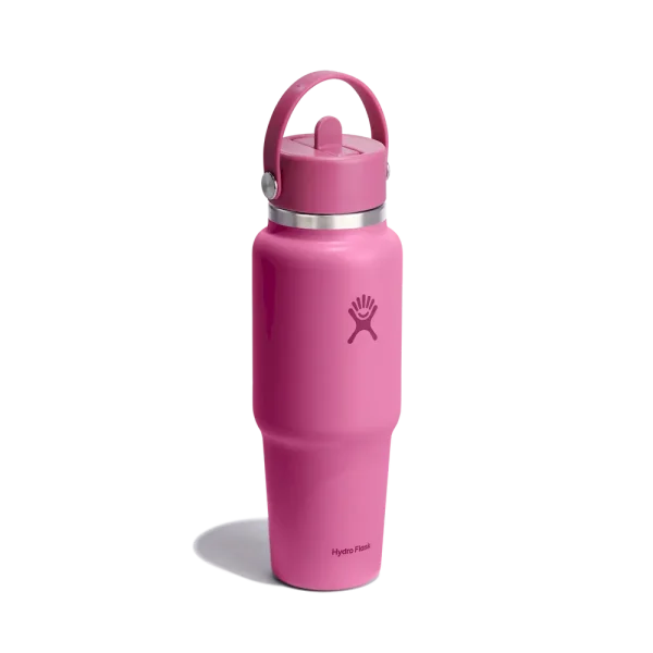 32oz (946mL) Wide Flex Straw Travel Bottle Tonal - Image 4
