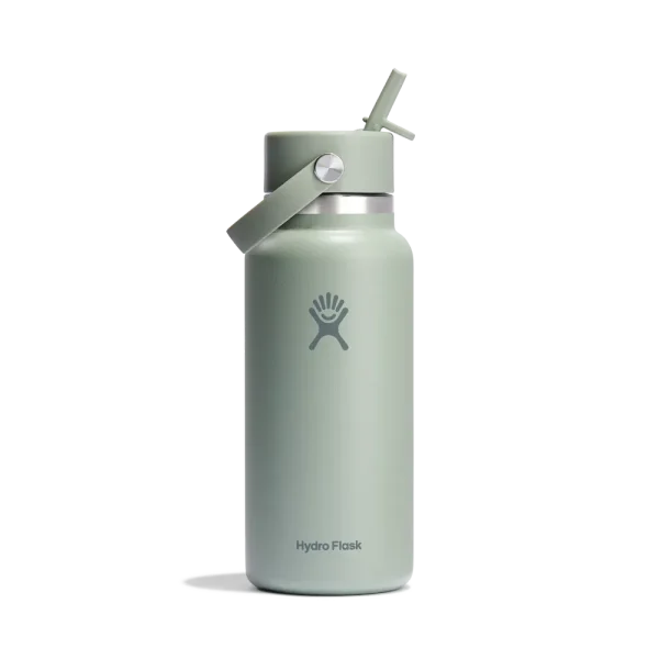 32oz (946mL) Wide Mouth with Flex Straw Cap Tonal
