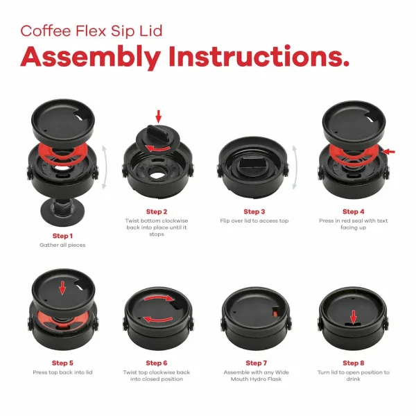 Wide Mouth Flex Sip Lid - Image 4