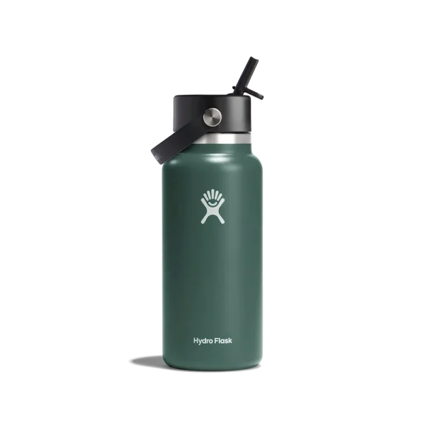32oz (946mL) Wide Mouth with Flex Straw Cap - Image 2
