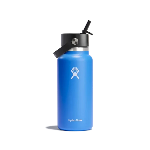 32oz (946mL) Wide Mouth with Flex Straw Cap - Image 3